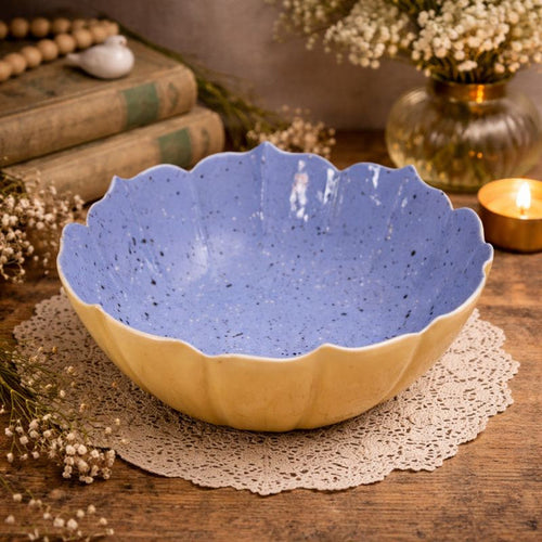 12 Inch Handcrafted Aluminium Urli Bowl for Flowers & Candles