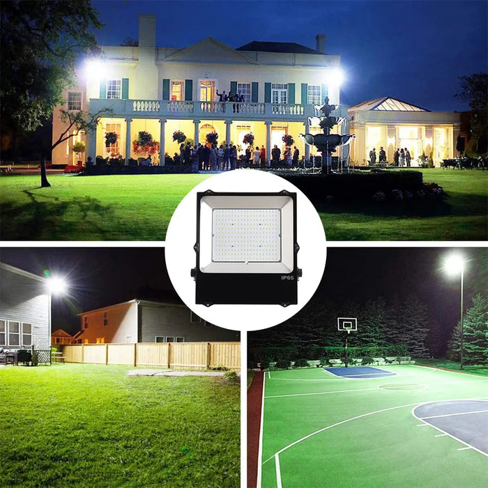 150W LED Flood Light-IP65 Waterproof 5000K Daylight 21000lm-350W-450W MH/HPS Equivalent-Outdoor Security Floodlight-ETL DLC Listed TANLITE