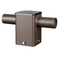 180 Degree Square Horizontal Tenon Adaptor with 2 Arms for 4 inch Square Pole Bracket Adapter-For Slip Fitter Mount Area Lights TANLITE