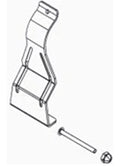 1A Raingutter Tower Clip - Idaho Mountain Touring