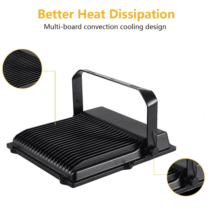 200W LED Flood Lights-28000LM 5000K Daylight-400W MH/HPS Equiv-IP65 Waterproof-Outdoor Security Floodlights-ETL DLC TANLITE