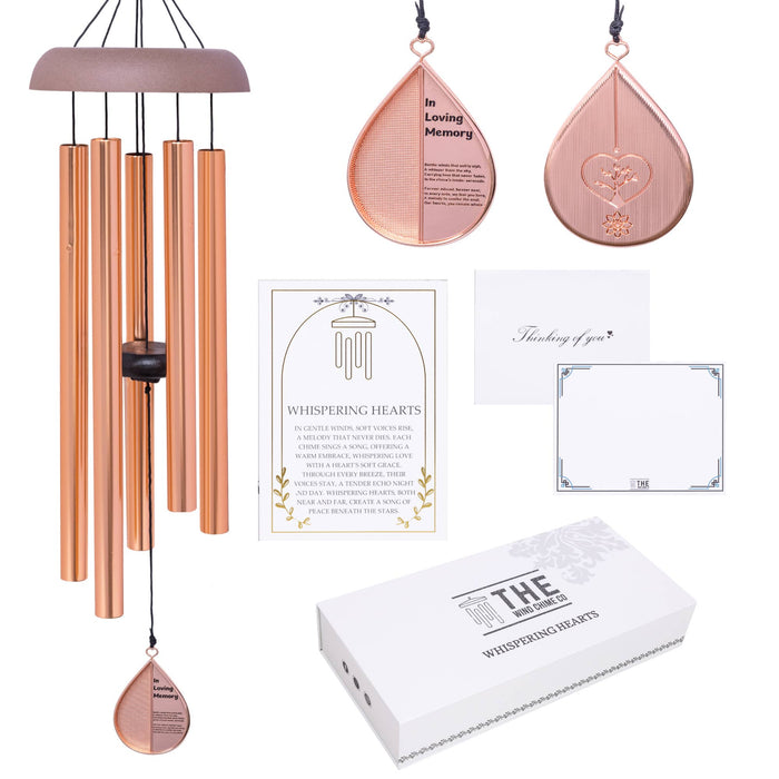 28” Rose Gold with Gift Box – Whispering Hearts™ Collection
