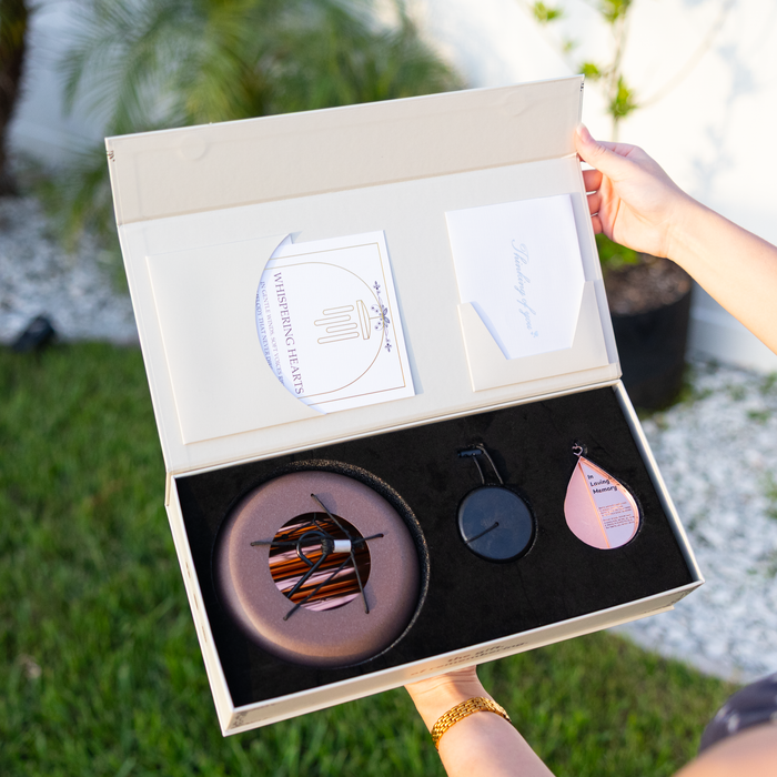 28” Rose Gold with Gift Box – Whispering Hearts™ Collection