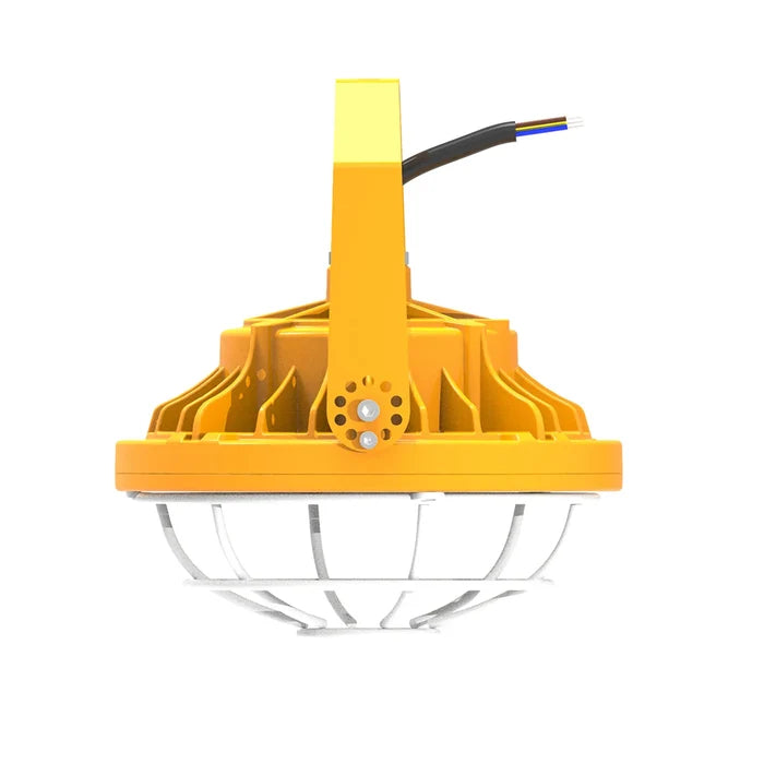 Adjustable folding arm LED loading dock task light by TANLITE for precision illumination.