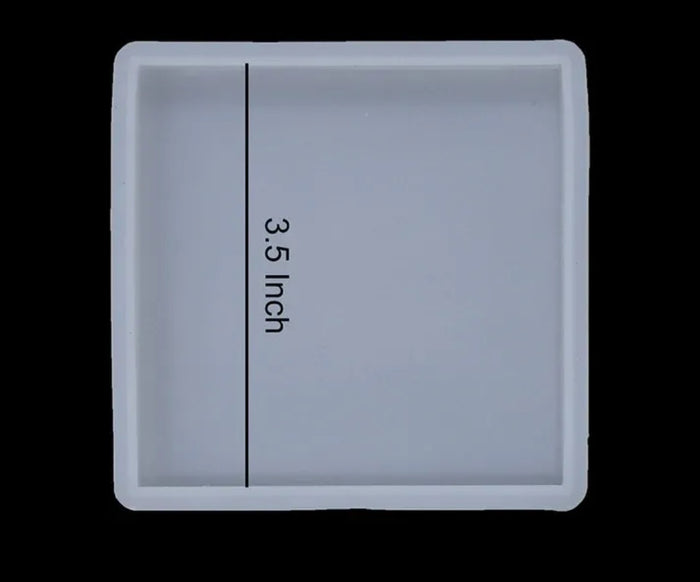 3.5Inch Square Coaster Mould