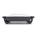 Graphite ceramic nonstick skillet with glass lid, 7-quart size, shown front-facing on a white background.