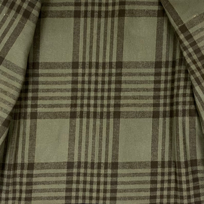 Yeezy Season 6 Flannel Lined Corduroy Denim Sample Jacket In Black