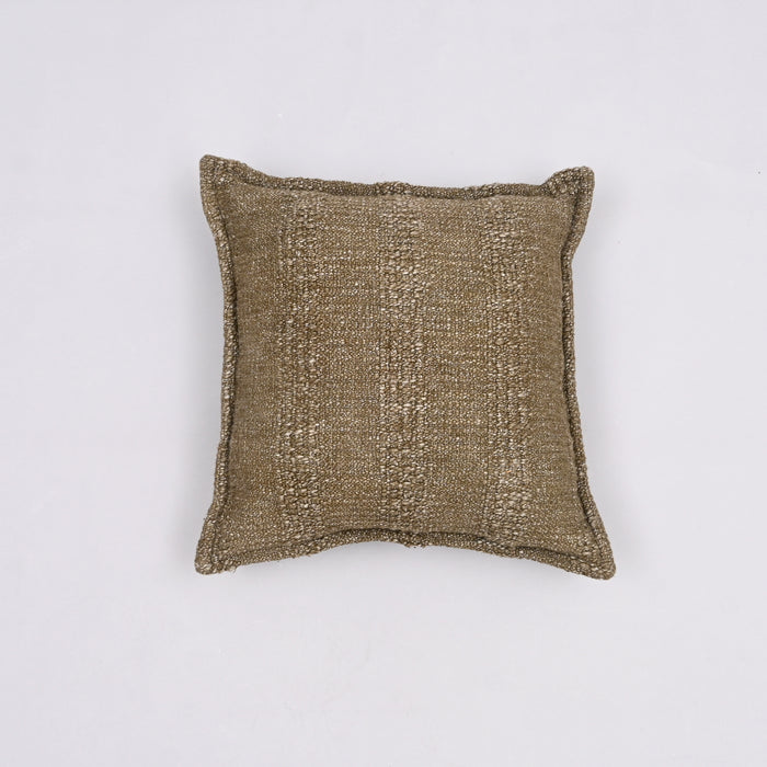 Acrylic Cushion Cover – Basketweave Piped Elegance