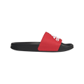 adidas ADILETTE Shower Slides | Black-Scarlet | Men's