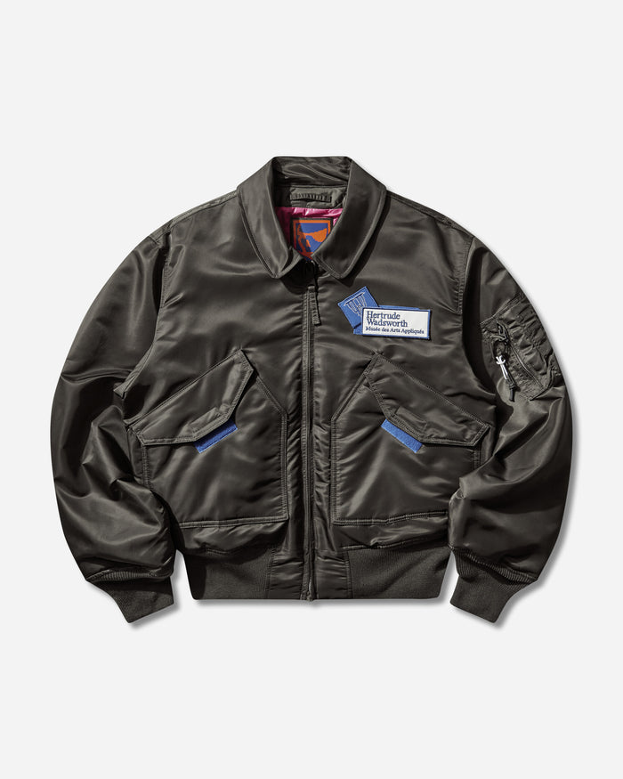 GR10K Alpha Industries Bomber Jacket Rep Grey Coats and Jackets Bomber Jackets DGX31342XA94 94