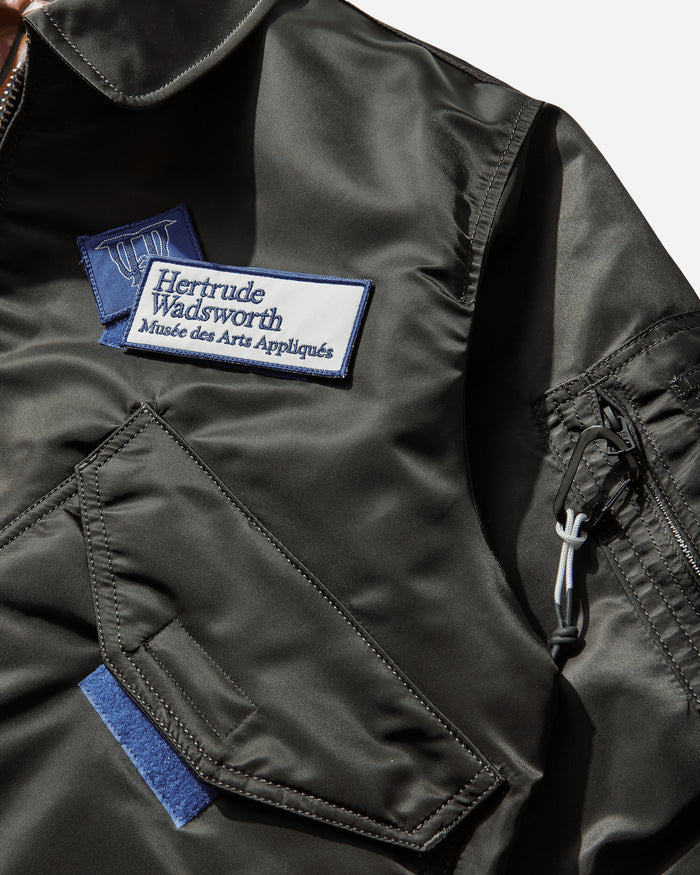 GR10K Alpha Industries Bomber Jacket Rep Grey Coats and Jackets Bomber Jackets DGX31342XA94 94