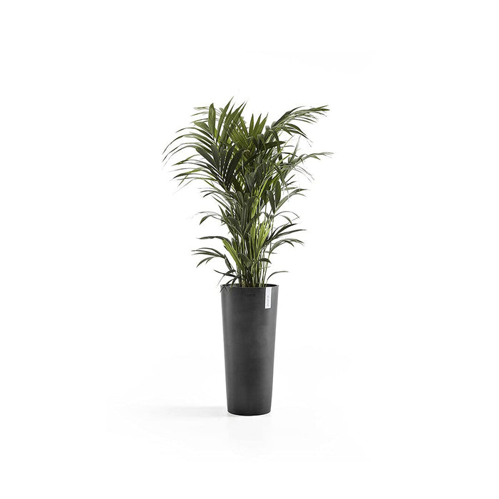 Amsterdam High Medium Tall Round Planter - 16 in x 16.25 in x 30 in - Dark Grey - Dark Grey,16 in x 16.25 in x 30 in,Planter Only