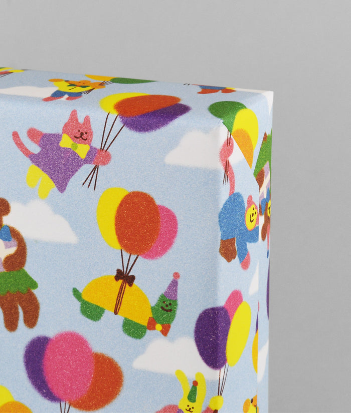 Balloon Birthday Kids Wrapping Paper