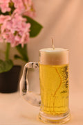 Beer Mug Candle large Size – Lemongrass Scent | Handcrafted Decorative Candle-S13