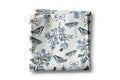 Bird Chinoiserie Floral Kitchen Towel Blue White Spring Bow