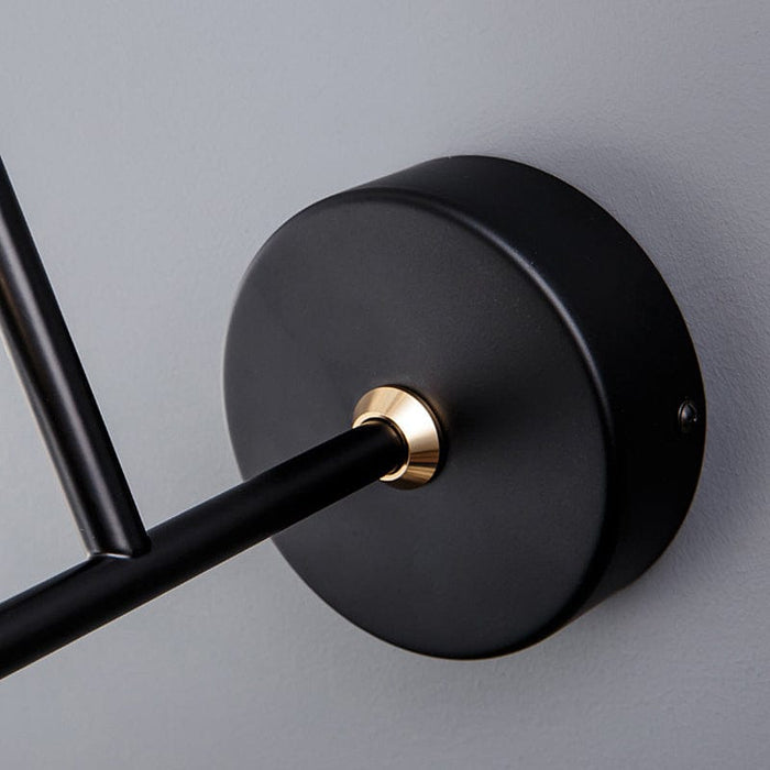 Bird Silhouette Iron Glass LED Wall Sconce Nordic Minimalist 3000K–6000K Dimmable Black Indoor 1 or 2 Bird | NordaLight