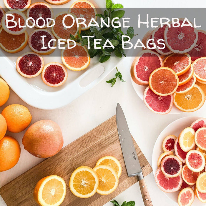 Blood Orange Herbal Iced Tea