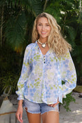 Bobbi Top Brazil Blue