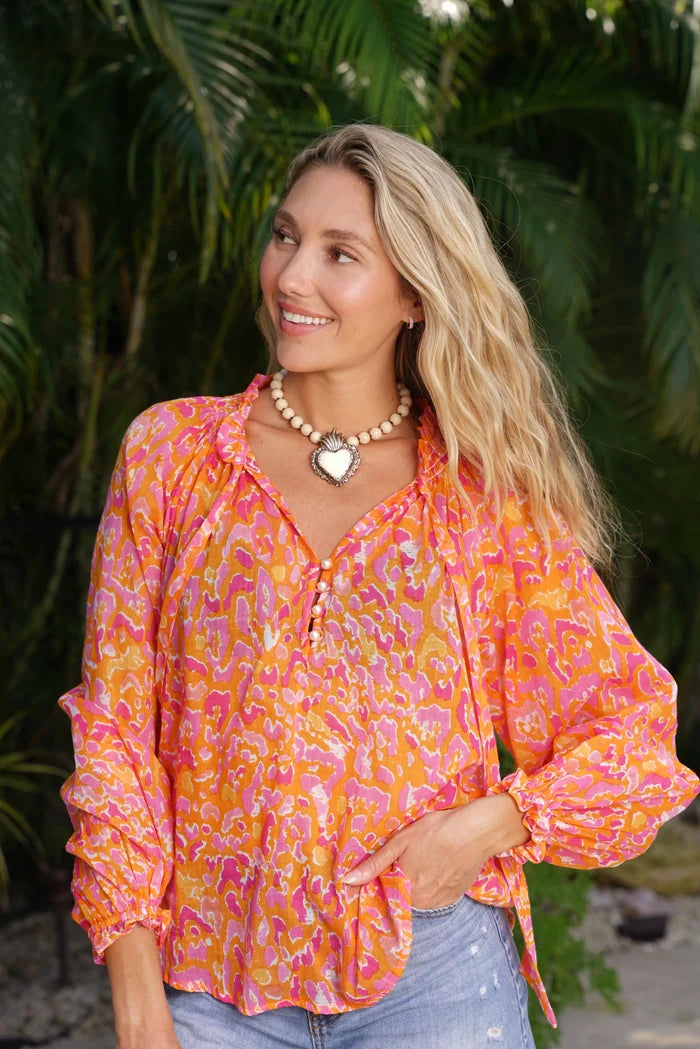 Bobbi Top Orange Marie