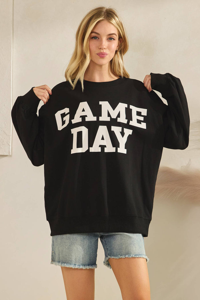Bold Varsity Game Day Sweatshirt