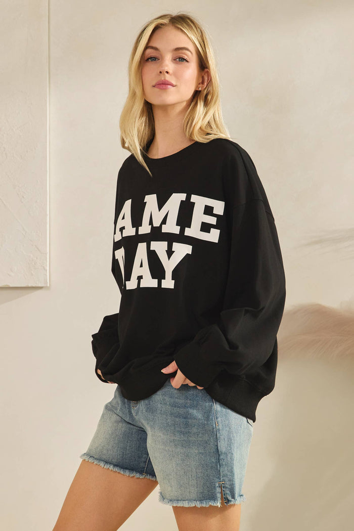 Bold Varsity Game Day Sweatshirt