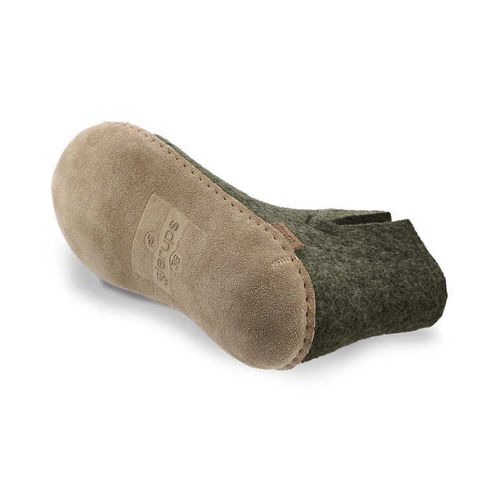 Boot with leather sole - Forest
