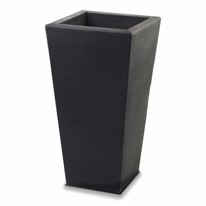 Bowery - 13.1in x 13.1in x 25.5in - Caviar Black - Caviar Black,13.1in x 13.1in x 25.5in
