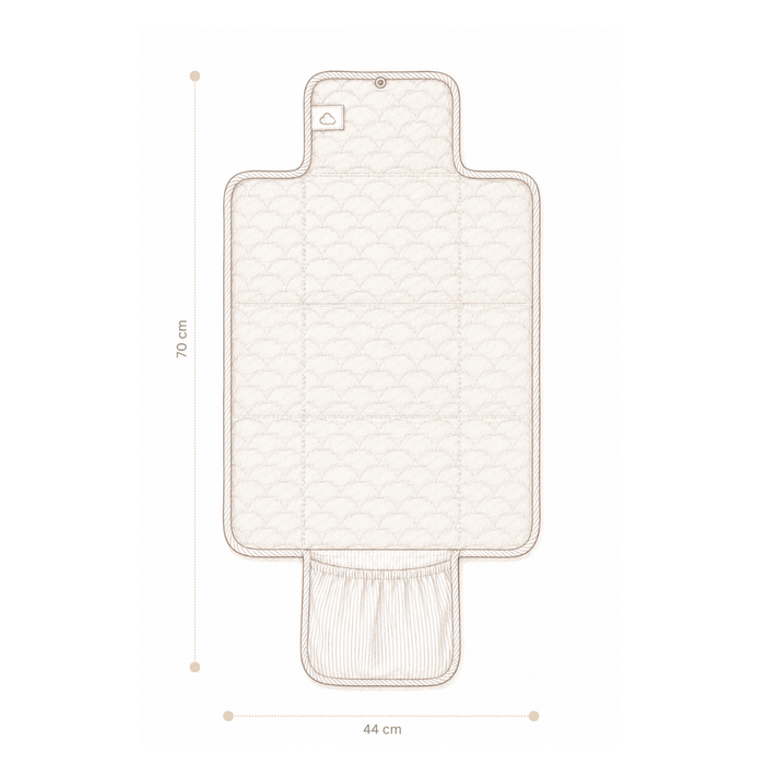 Cam Cam Copenhagen – Quilted Changing Mat – OCS Woodland