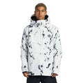 Campera Dc Snow Basis Print Blanco - Indy