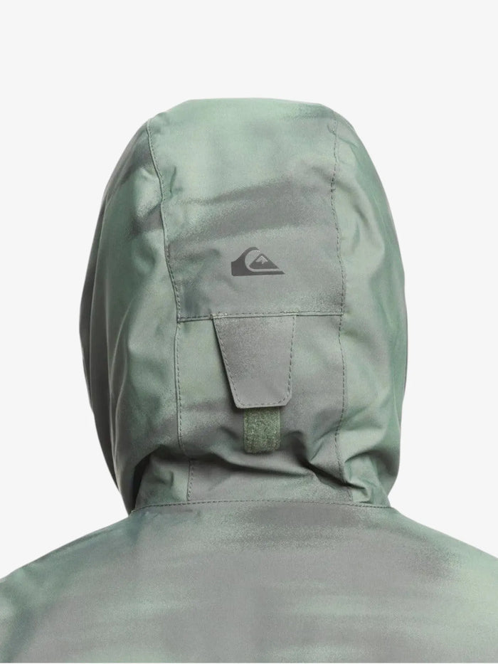 Campera Niño Snow Quiksilver Side Hit Niño Verde Amarillo