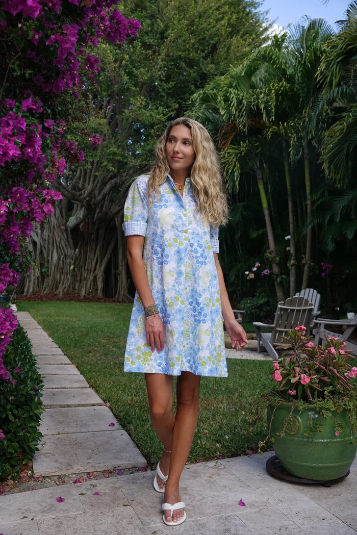 Charlotte Dress Brazil Blue