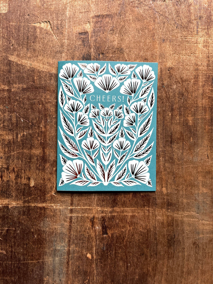 "Cheers" Greeting Card