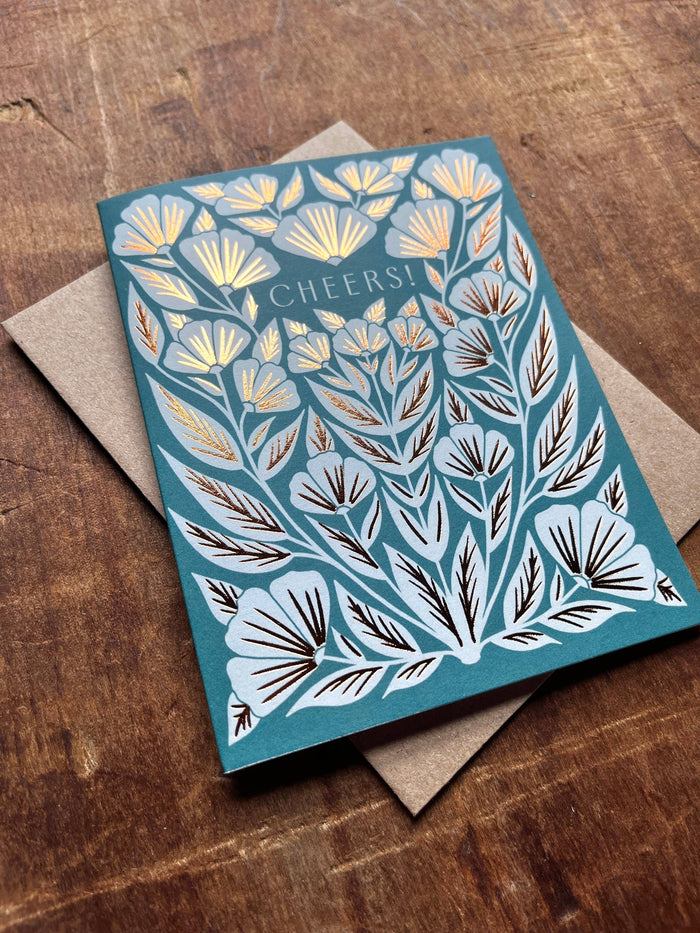 "Cheers" Greeting Card