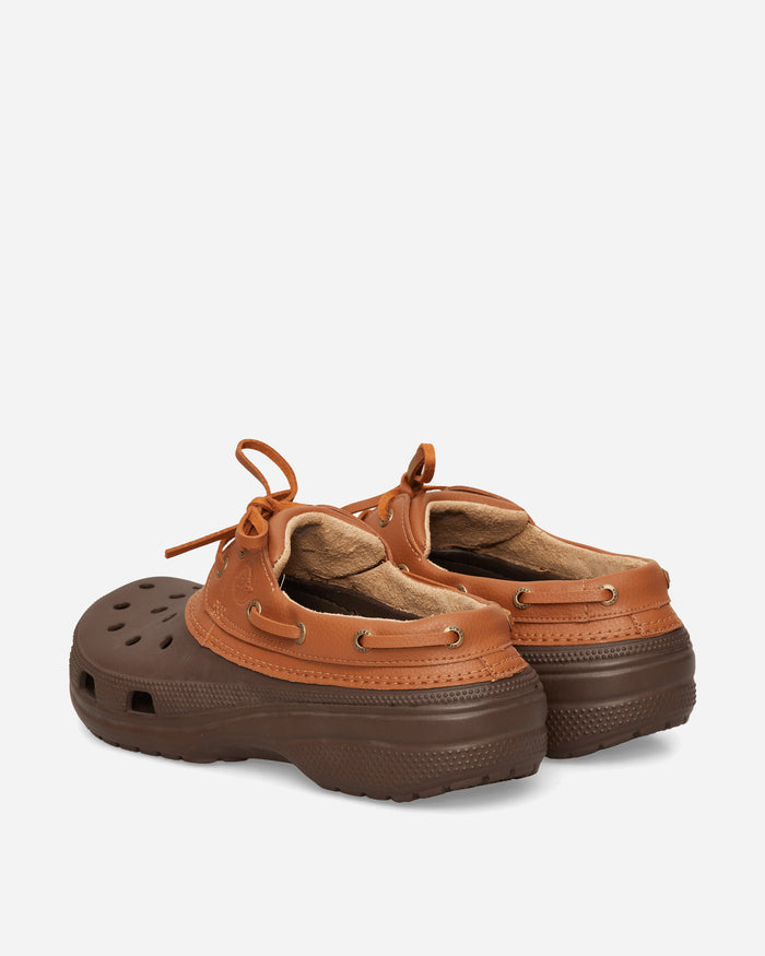 Crocs Classic Boat Shoe Coffee/Cognac Sandals and Slides Sandals and Mules CR.212022 2LE