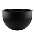 Clymer Small Hanging Bowl Plastic Planter - 10 in x 10 in x 6.5 in - Black - Black,10 in x 10 in x 6.5 in