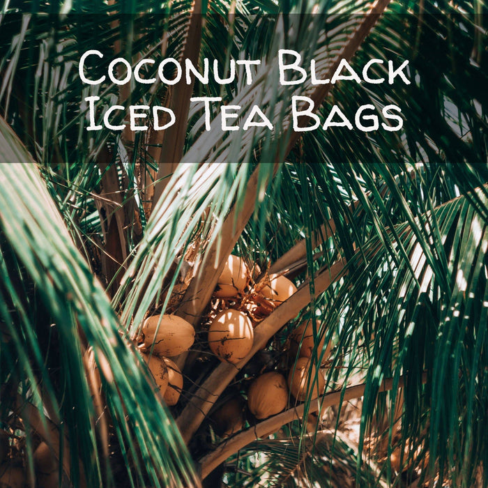Coconut Black Iced Tea Bags