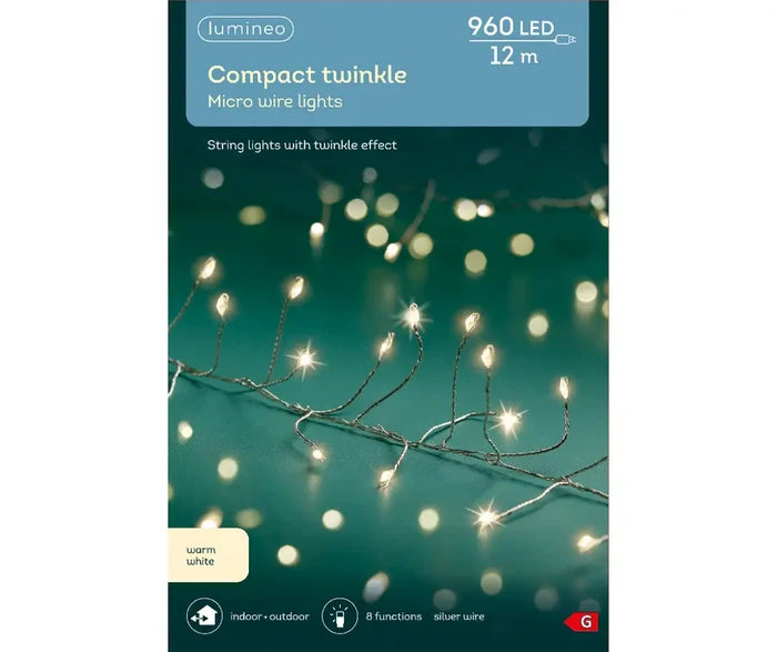 Compact Micro LED Lights - 960 -  Warm White