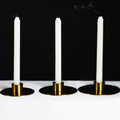 Concentra Brass Finish Tealight Candle Holder - [Small/Medium/Large]
