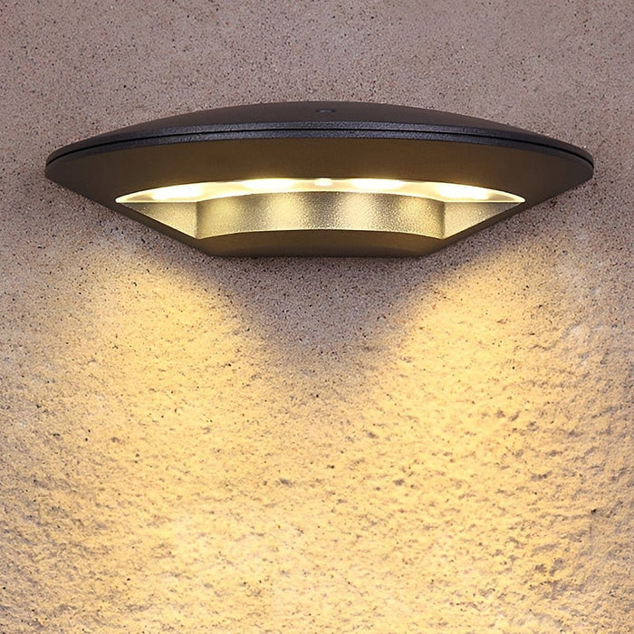 Creative Black Outdoor Wall Sconce 4-LED Directional Aluminum 3000K 85-265V | NordaLight