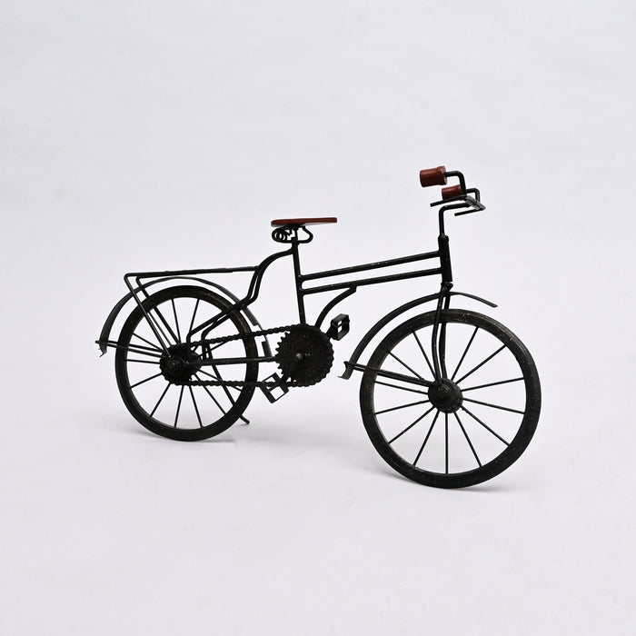Decorative cycle Nan Item with Elegant Black Accent Piece