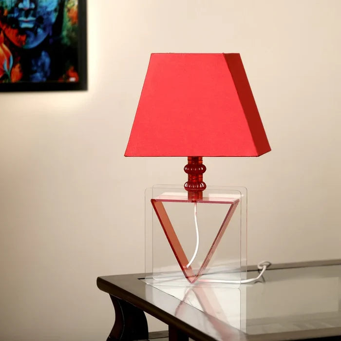 Designer Inverta Table Lamp with Geometric Base