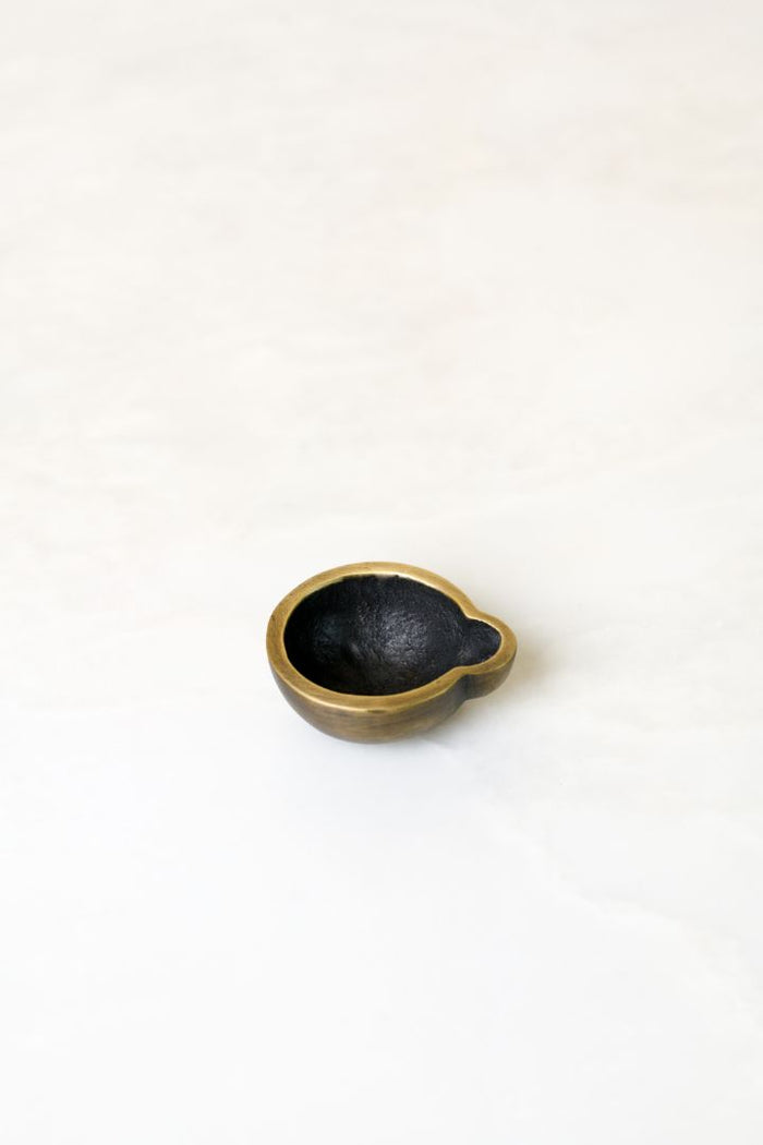 Diya Burnished Brass Tealight Holder - [Small/Large]