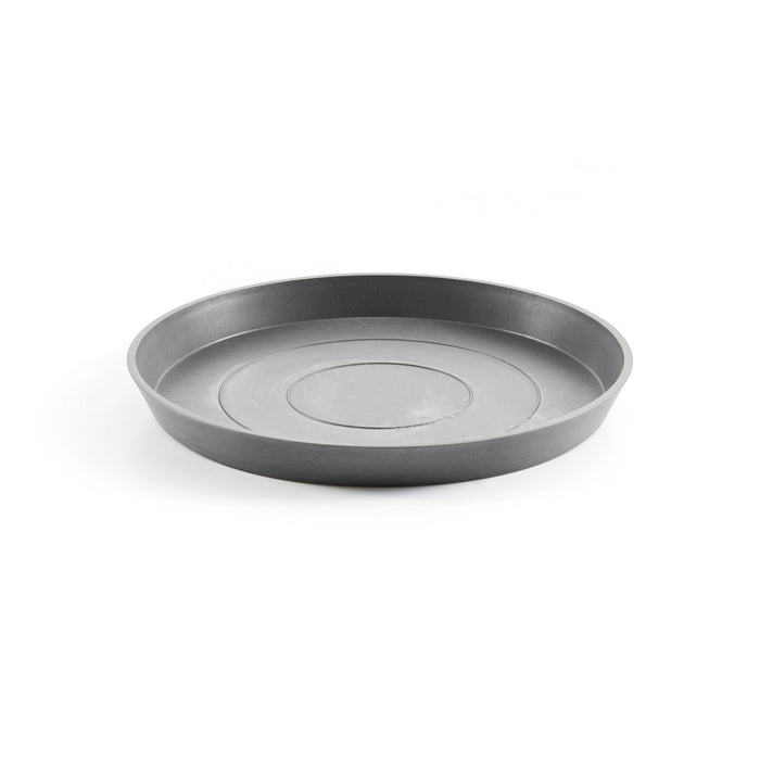 Small Round Saucer - 20 in x 20 in x 1.5 in - Grey - Grey,20 in x 20 in x 1.5 in