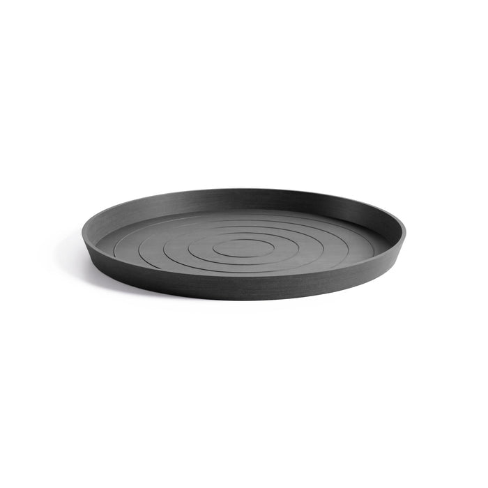 Medium Round Saucer - 23 in x 23 in x 1.8 in - Dark Grey - Dark Grey,23 in x 23 in x 1.75 in