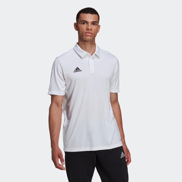adidas Entrada '22 Polo Shirt | White | Men's