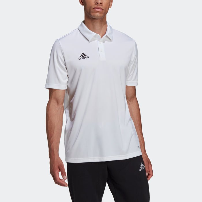 adidas Entrada '22 Polo Shirt | White | Men's