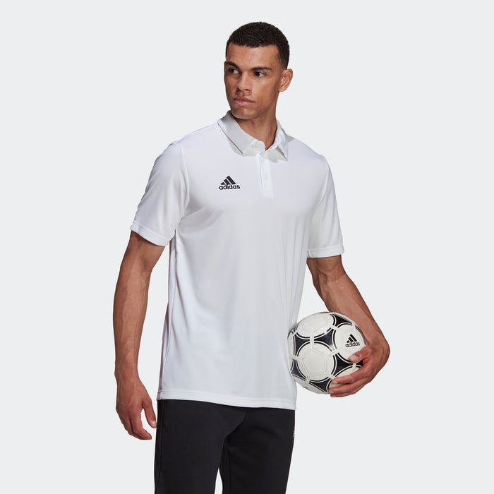 adidas Entrada '22 Polo Shirt | White | Men's