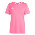 adidas ENTRADA 26 Soccer Jersey | Pink / White | Women's