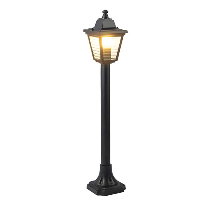 European Style Outdoor Landscape Light Black Aluminum PC Shade IP54 Lawn Lamp or Wall Lamp 3 Sizes | NordaLight