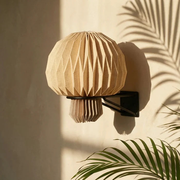 Expobazaar Amber Sconce Origami Wall Lamp